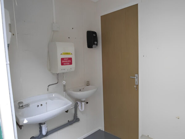 2+1 Steel Toilet Cabin 12Ft x 9Ft