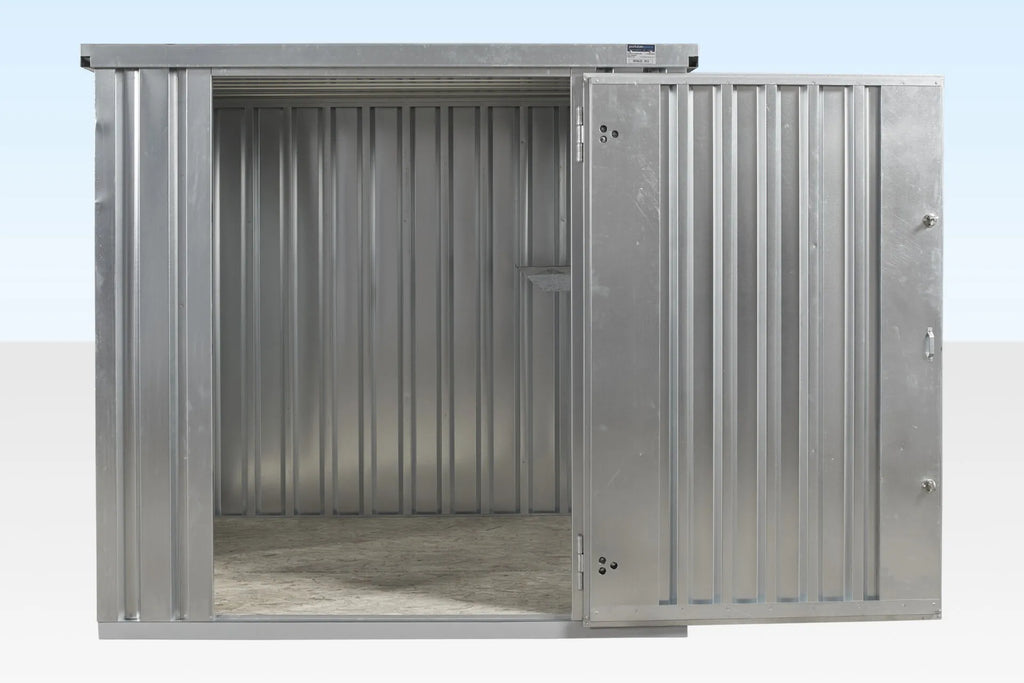 8ft (2m) Flat Pack Metal Store