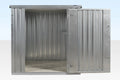 8ft (2m) Flat Pack Metal Store