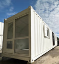 Converted 40ft Shipping Container | Open Plan Office | Portable Container Building