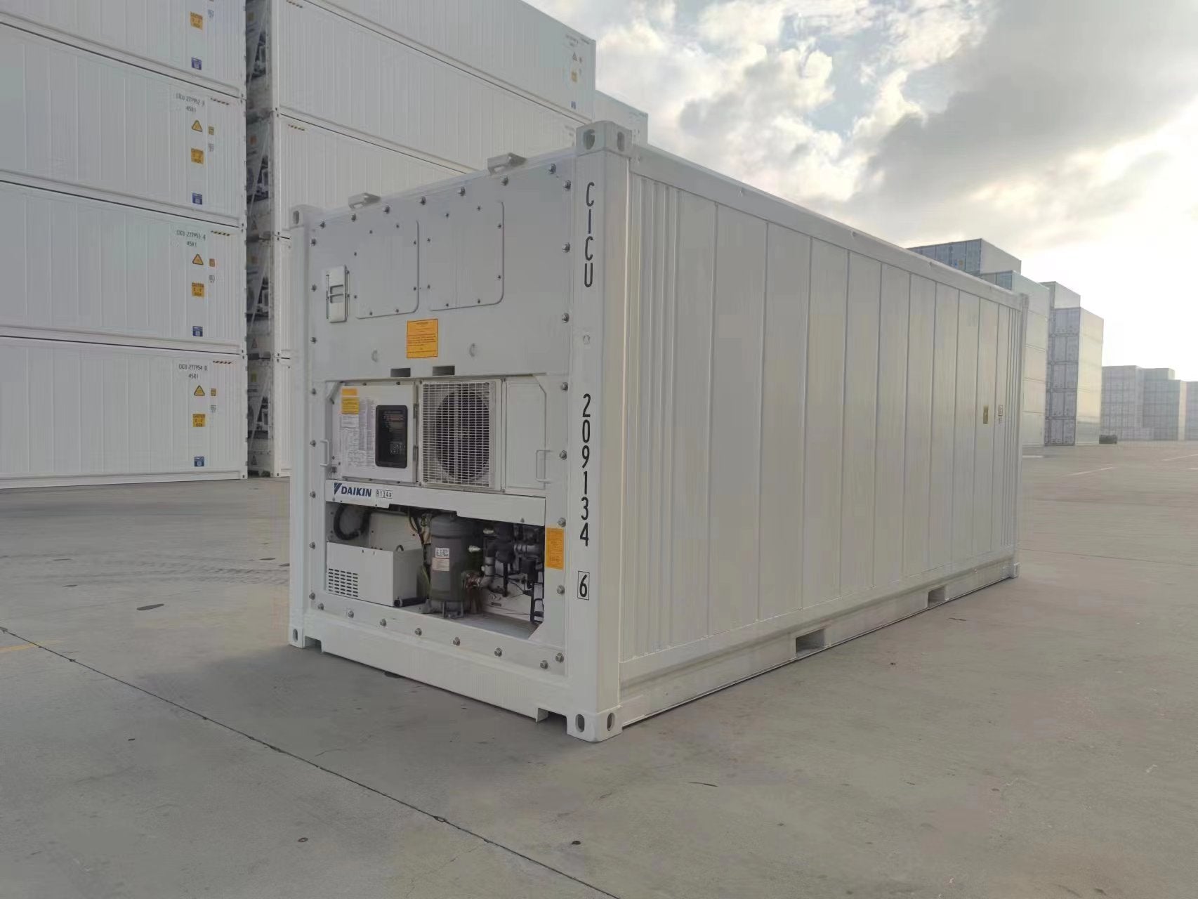 20ft standard reefer container